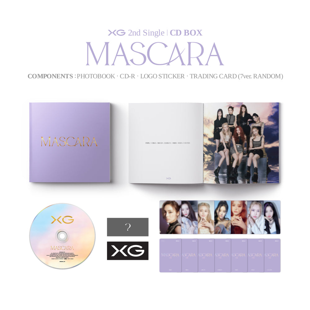グループ名XGXG マスカラ　mascara CD